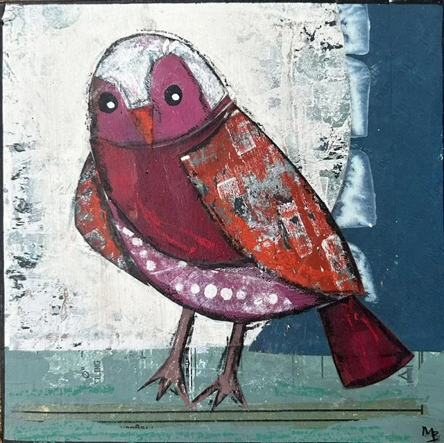 The One Who Knows (6" x 6")