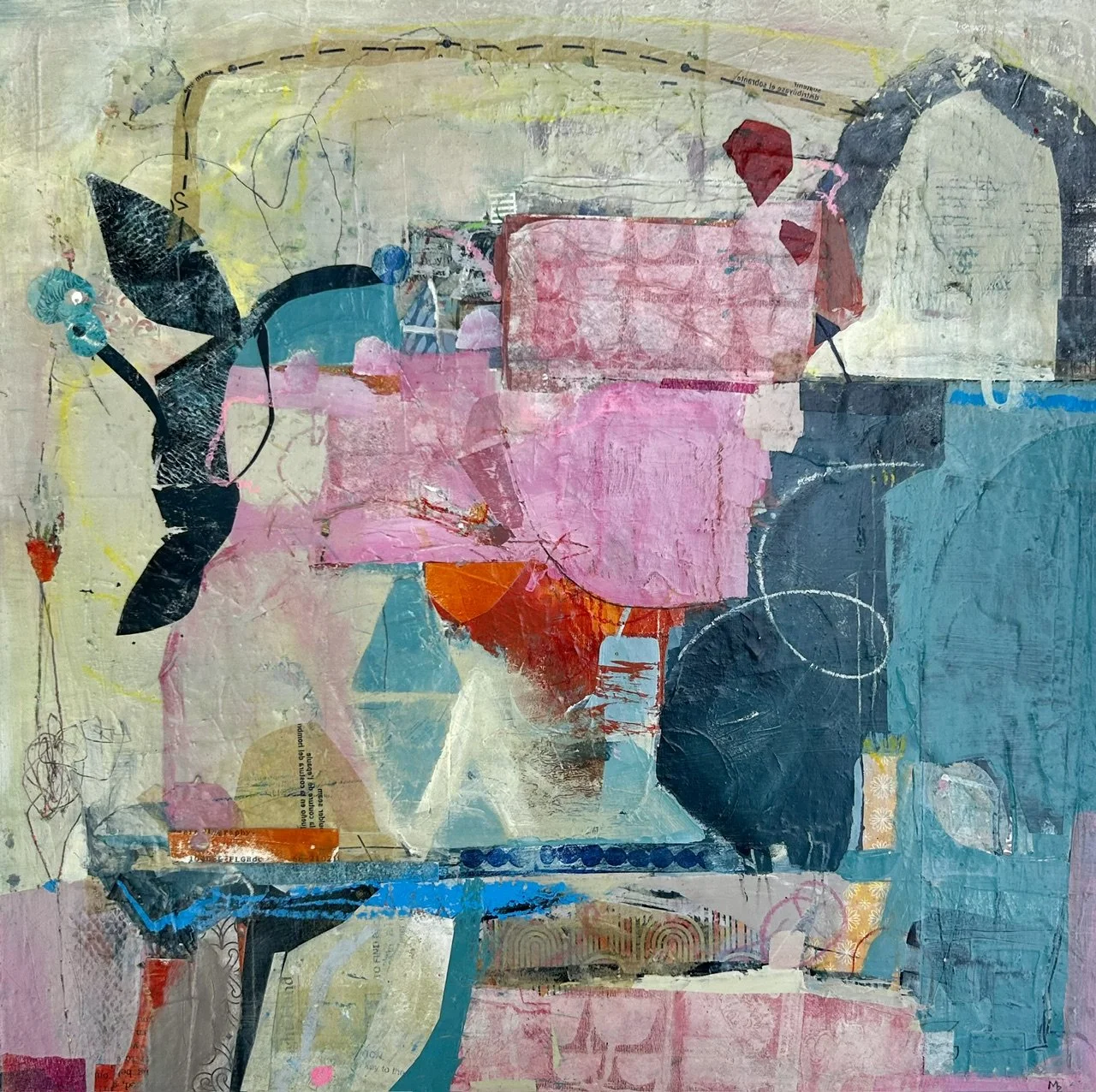 "The Shape of Play" (20" x 20")