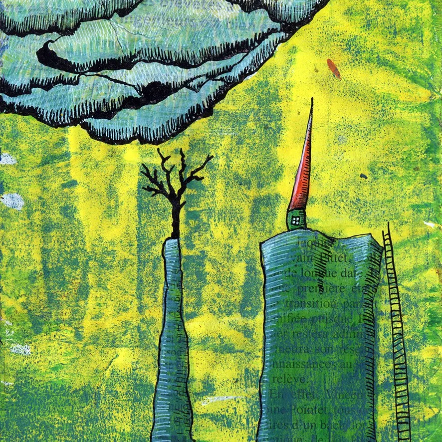 Green rock