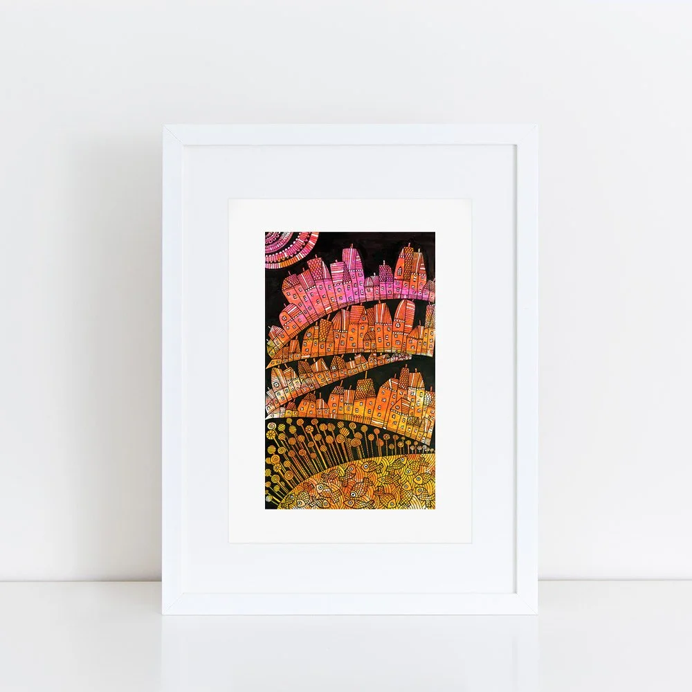 Sunset in San Francisco frame.jpg