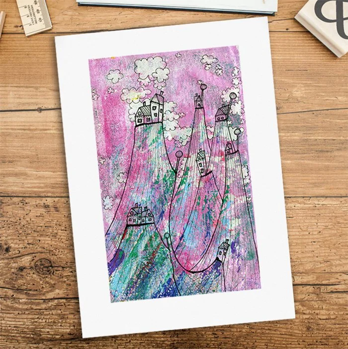 Mountains in cherry blossom desk.jpg