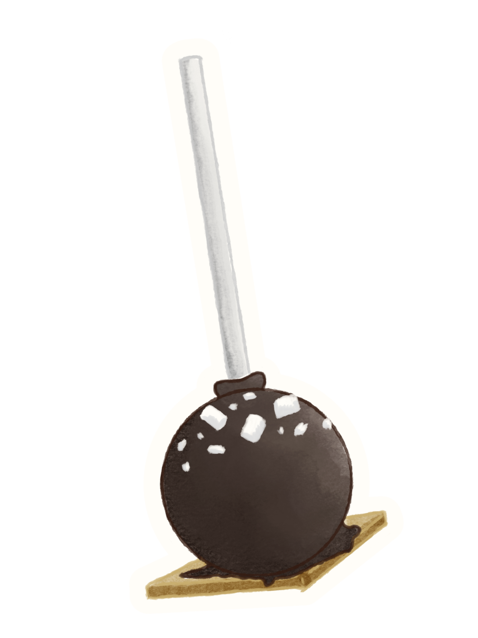 S'mores by the Fire Cake Pop (12 count)