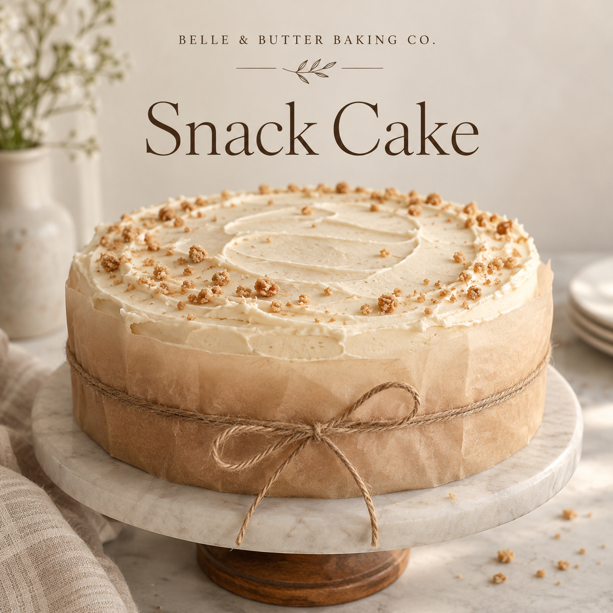 Belle & Butter Baking Co Baby Cake