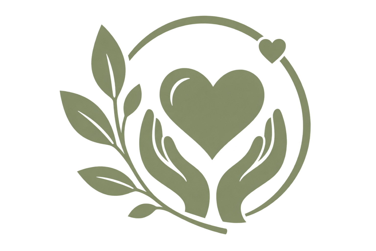 Heart held with care representing personalized support