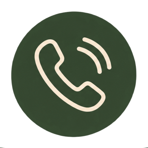 Phone icon representing on-call birth doula support during labour.