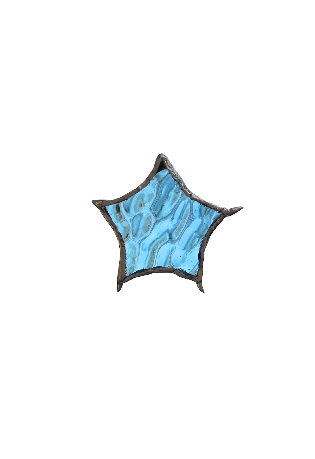 SPIKEY TEAL WATERGLASS STAR PENDANT.png