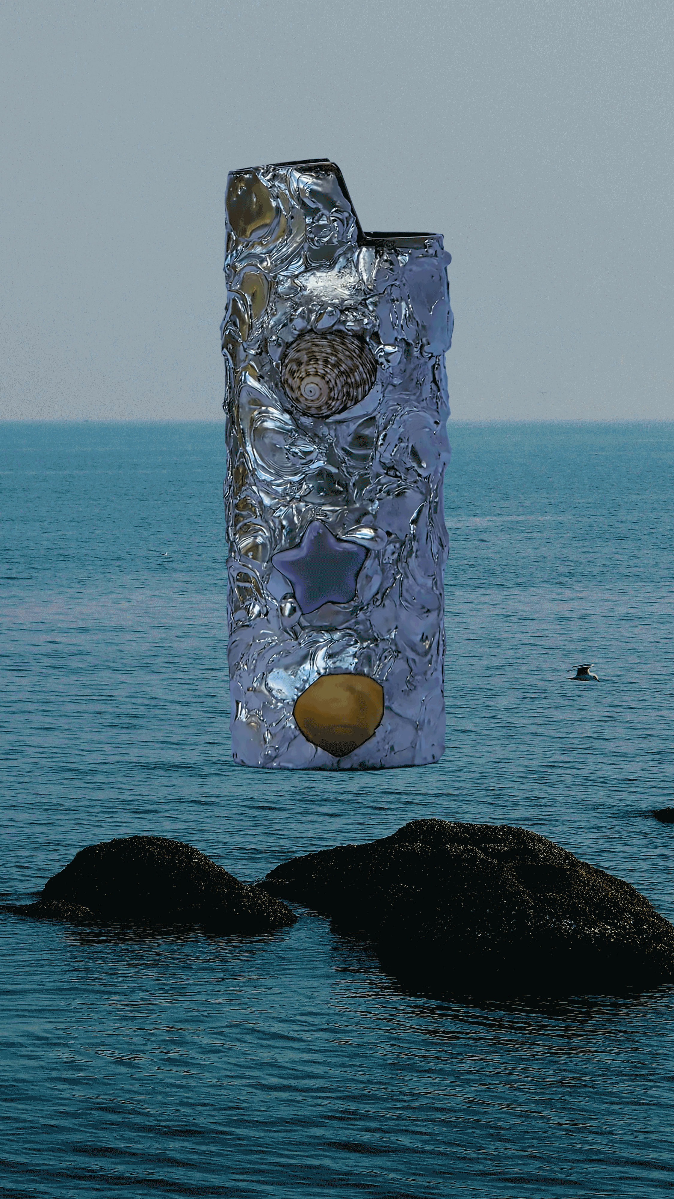 Mermaid Lighter Case