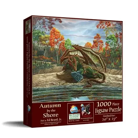 Autumn by the Shore 1000 piece puzzle