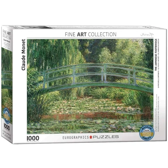 The Japanese Footbridge 1000 piece puzzle