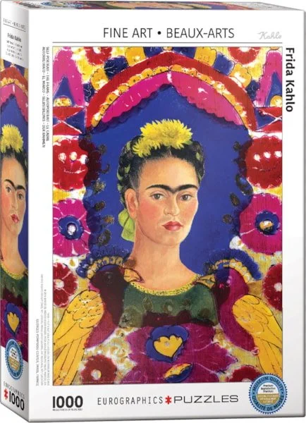 Self Portrait Frida Kahlo 1000 piece puzzle