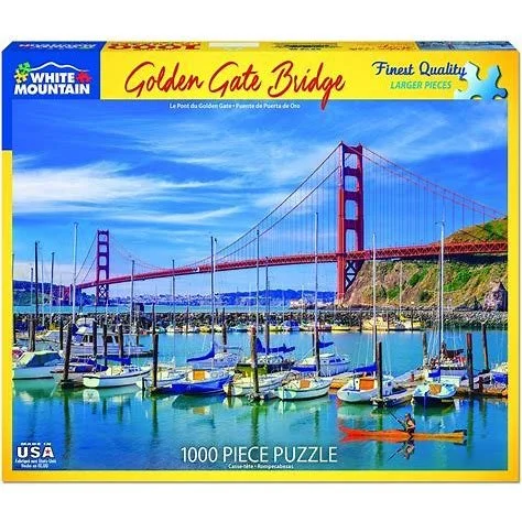 Golden Gate Bridge 1000 piece puzzle