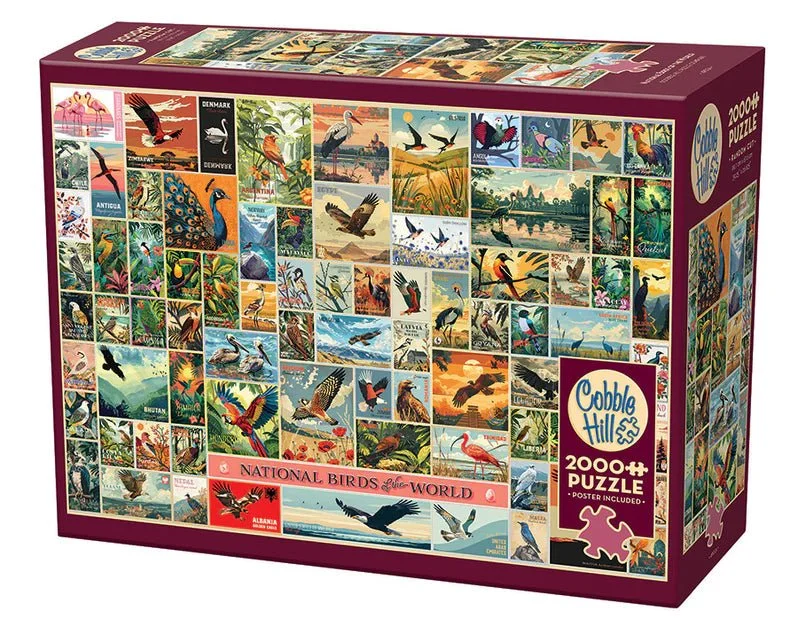 National Birds of the World 2000 piece puzzle
