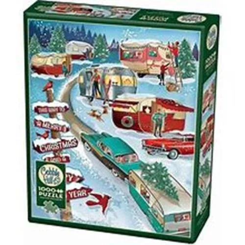 Christmas Campers 1000 piece puzzle