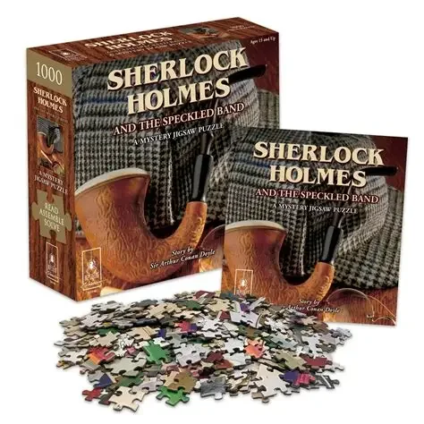 Sherlock Holmes and The Speckled Band 1000 piece puzzle