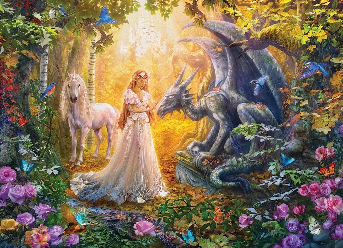 Princess' Garden 500 piece puzzle