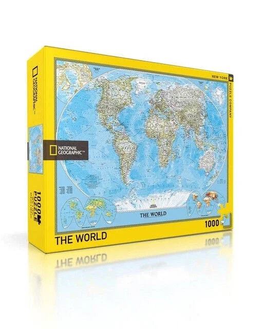 The World 1000 piece puzzle