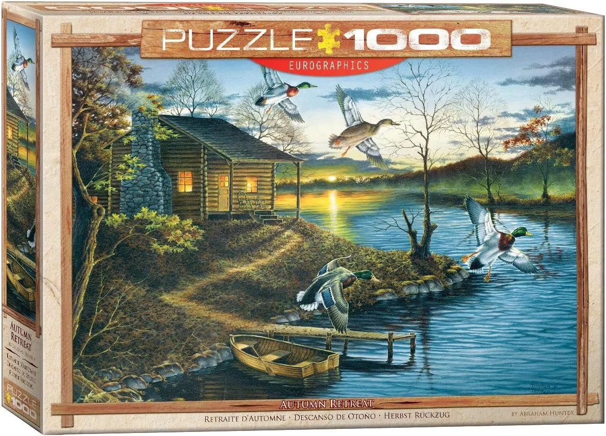 Autumn Retreat 1000 piece puzzle