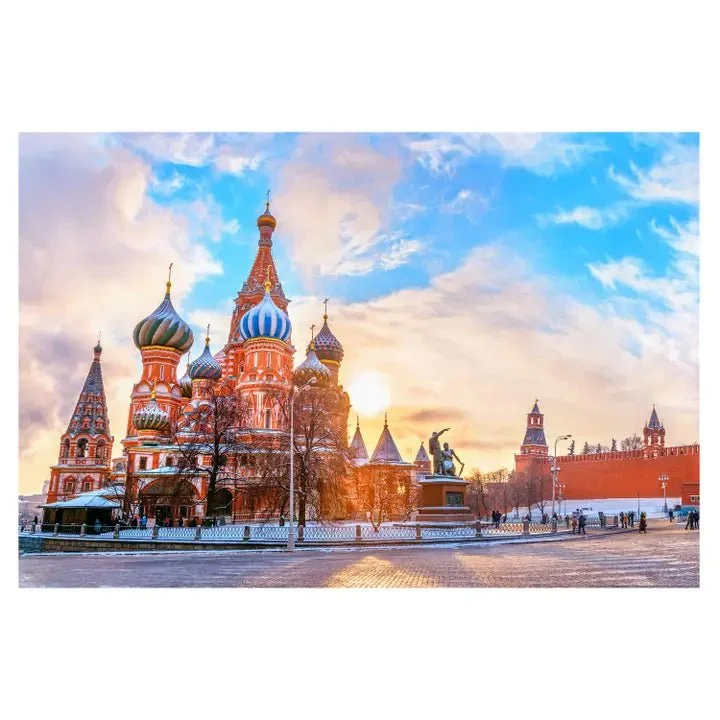 Jigsaw Puzzle Saint Basil's Cathedral, Russia 1000 Piece