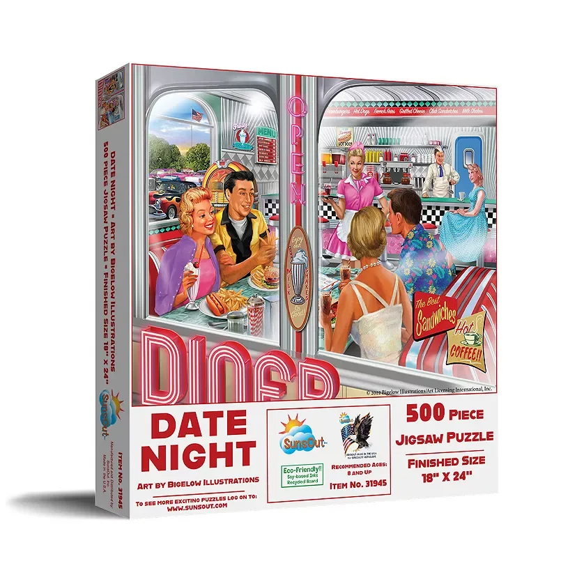 Date Night 500 piece puzzle