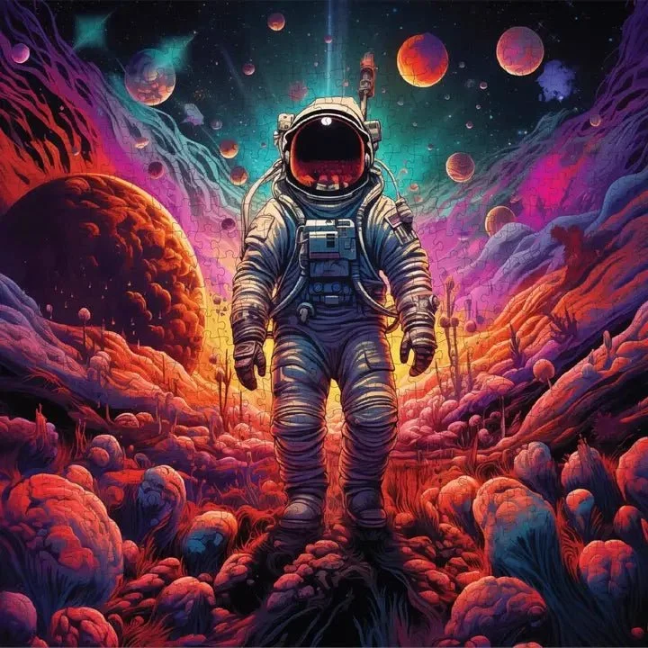 Galactic Groove 1000 piece puzzle
