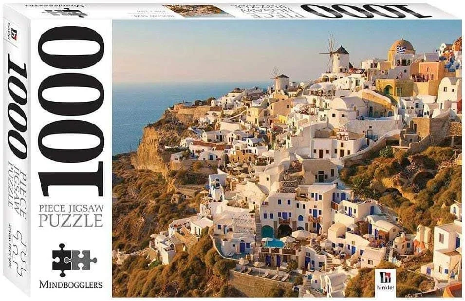 Village of Oia Santorini. Greece 1000 piece puzzle