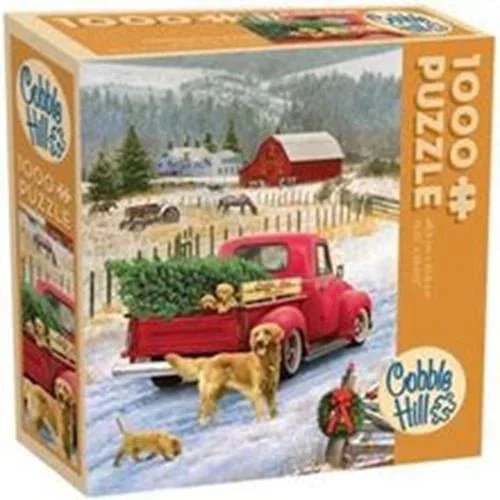 Christmas on the Farm 1000 piece puzzle