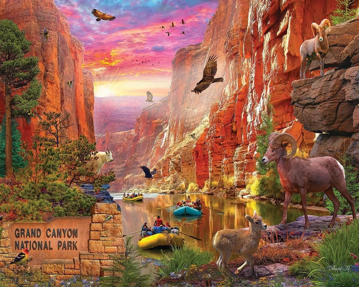 Grand Canyon 1000 piece puzzle