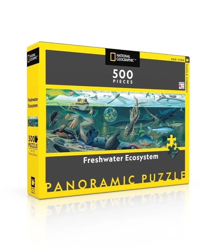Freshwater Ecosystem 500 piece jigsaw puzzle
