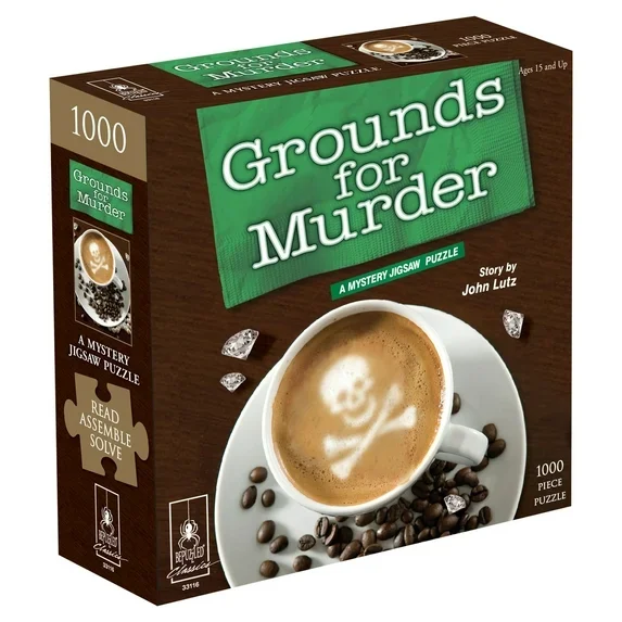Grounds for Murder 1000 piece puzzle