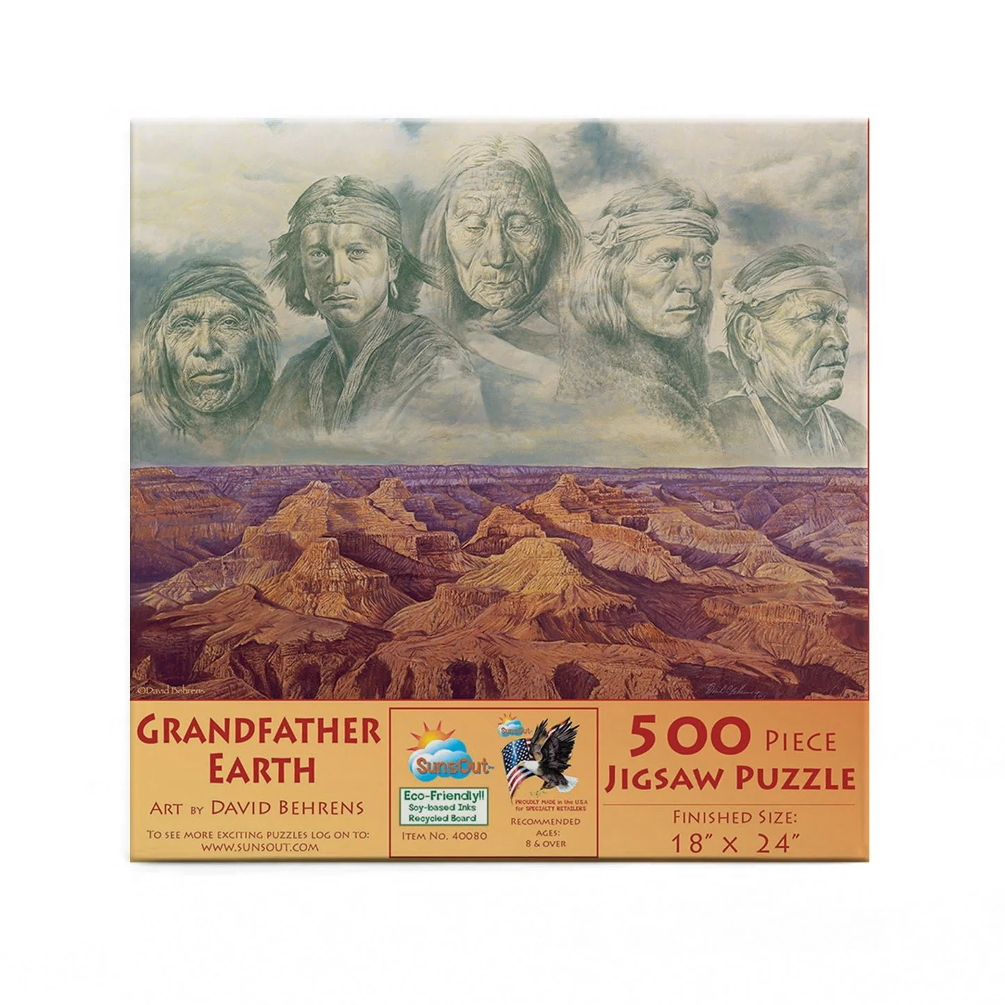 Grandfather Earth 500 piece puzzle