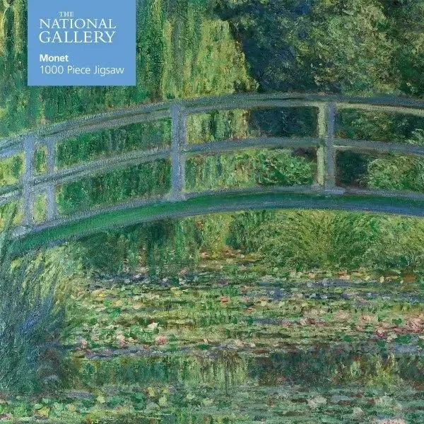 National Gallery Monet: Bridge over Lily Pond: 1000 piece jigsaw