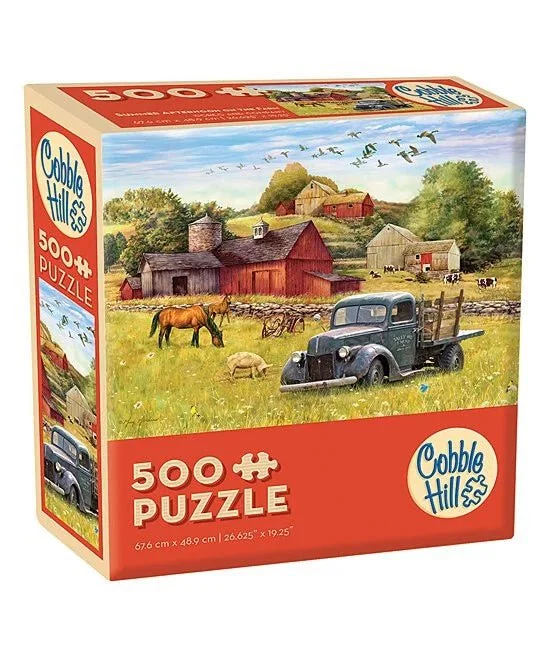 Summer Afternoon on the Farm 500 piece puzzle