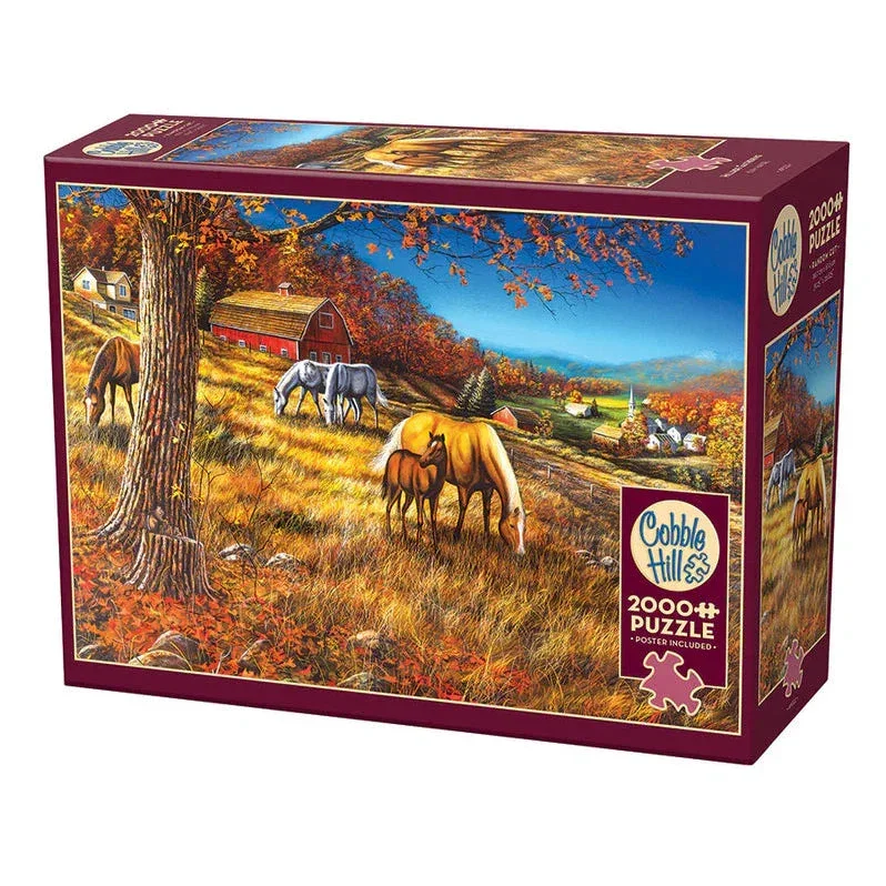 Hillside Gathering 2000 piece puzzle