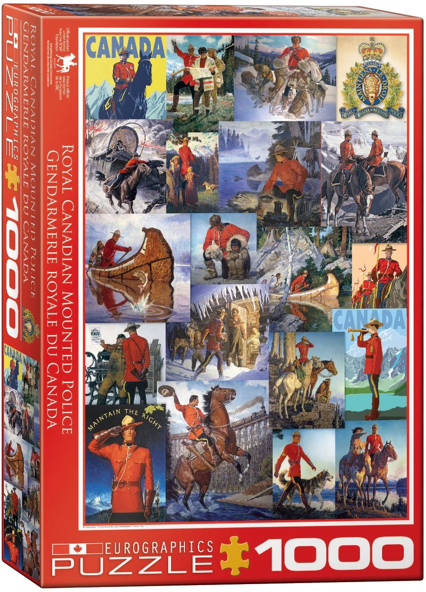 Royal Canadian Mounted Police 1000 piece puzzle