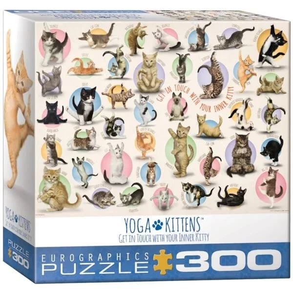 Yoga Kittens 300 piece puzzle