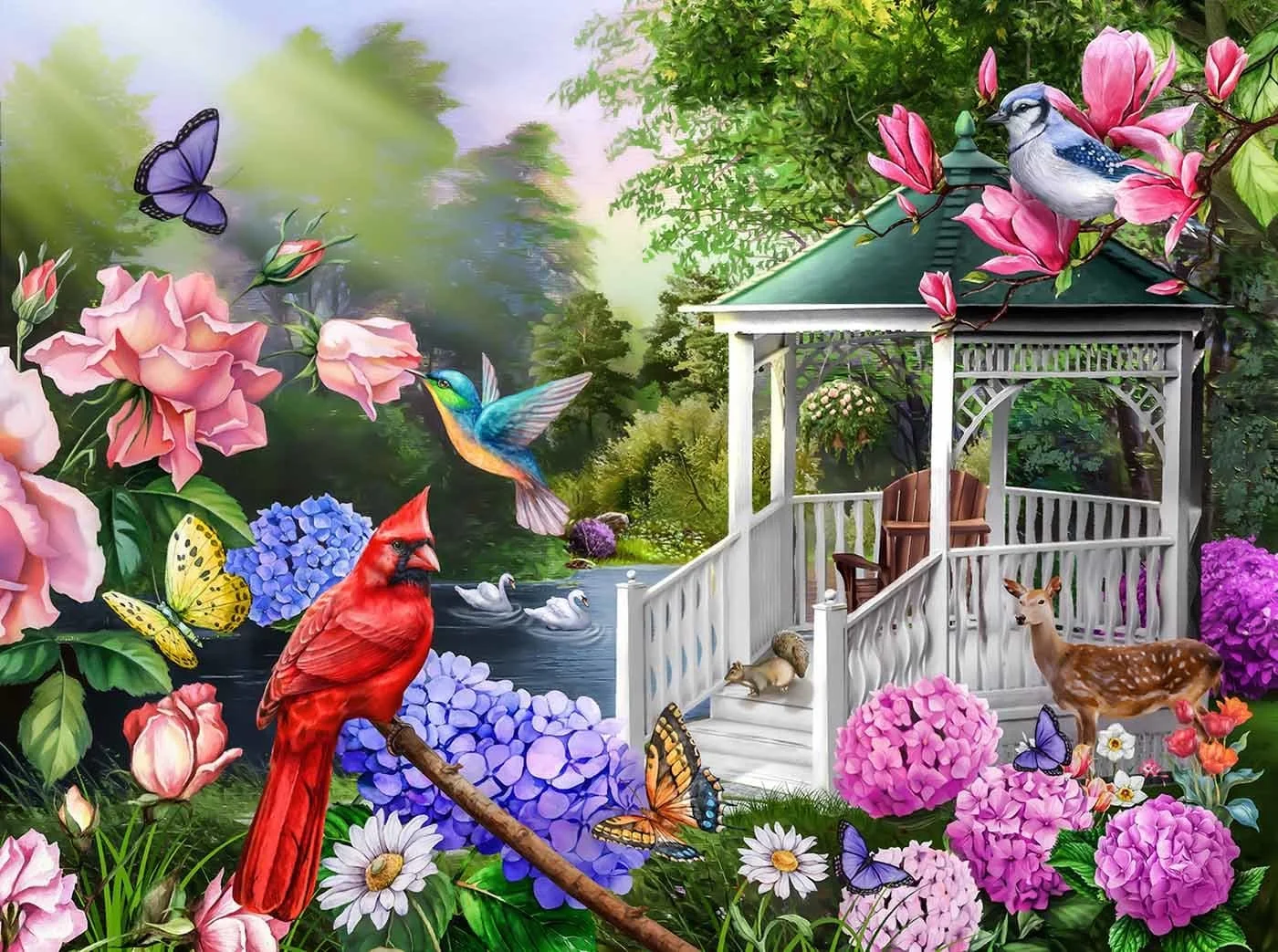 Lakeside Pantasy 1000 piece puzle
