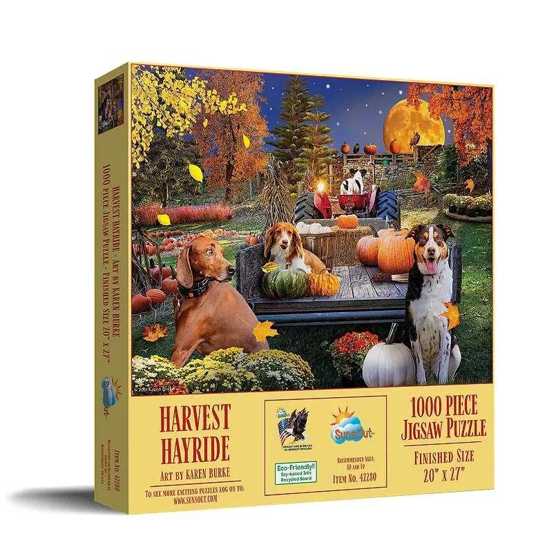 Harvest Ride 1000 piece puzzle
