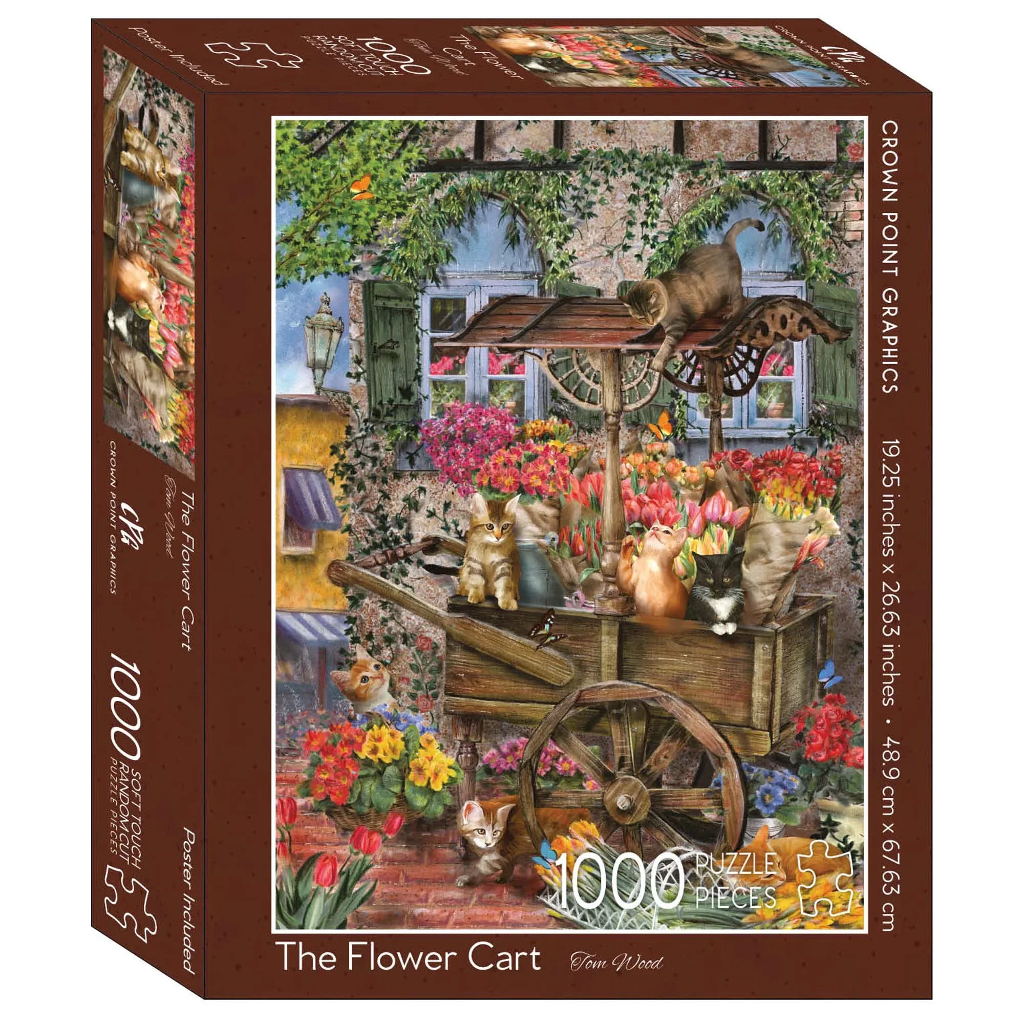 Flower Cart 1000 piece puzzle