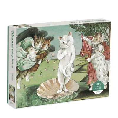 Meowsterpiece Birth of Venus 1000 piece Puzzle
