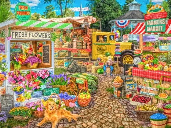 The Farmers Market 550 piece puzzle
