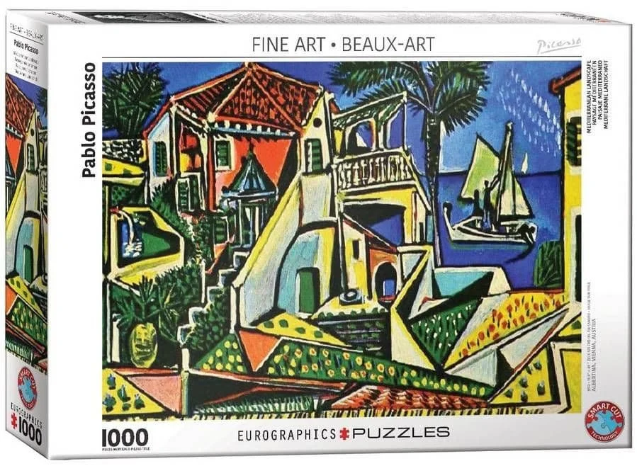 Mediterranean Landscape 1000 piece puzzle