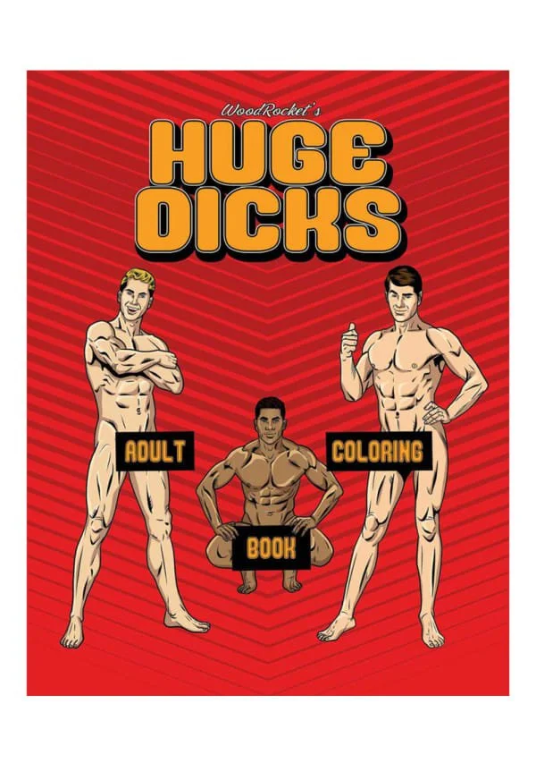 Huge Dicks Adult Coloring Book