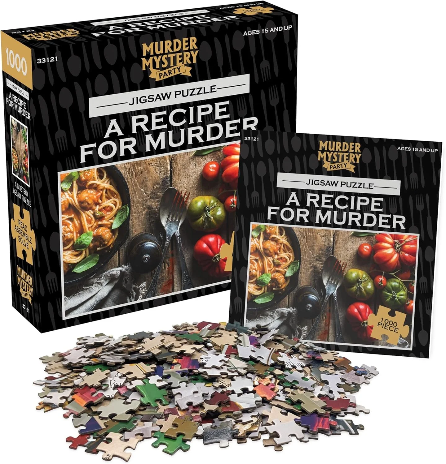 A Recipe for Murder 1000 piece puzzle