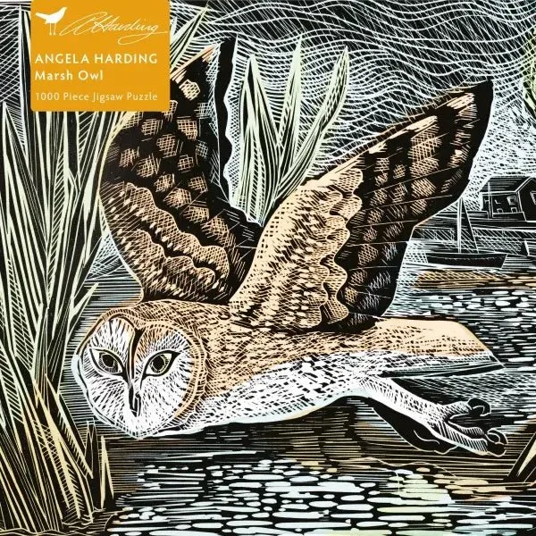 Marsh Owl 1000 Piece Jigsaw Puzzle