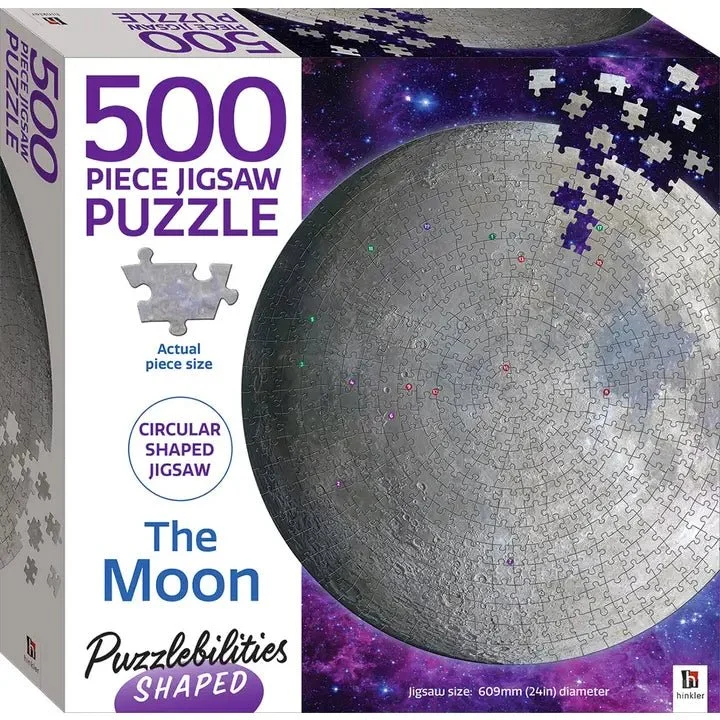 Moon 500 Piece Shaped Jigsaw