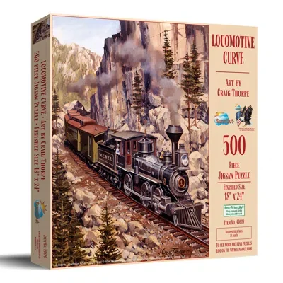 Locomotive Curve 500 piece puzzle