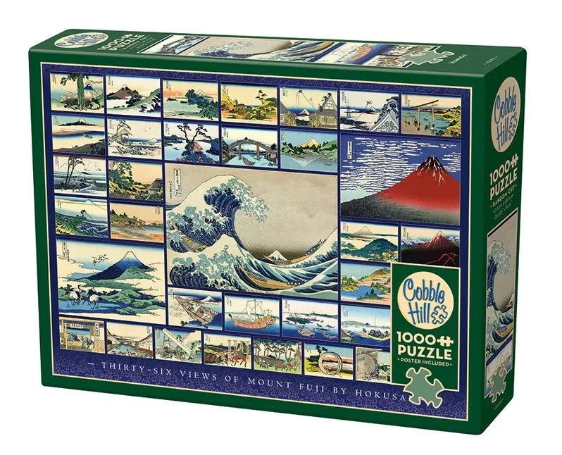 Hokusai 1000 piece puzzle