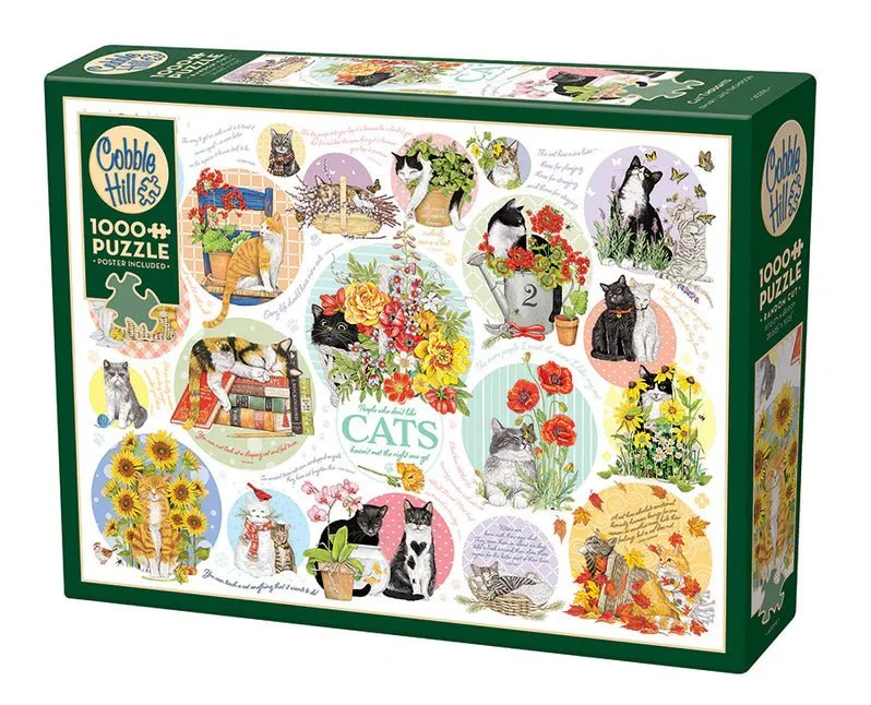 Cat Thoughts 1000 piece puzzle