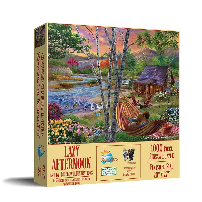 Lazy Afternoon 1000 piece puzzle