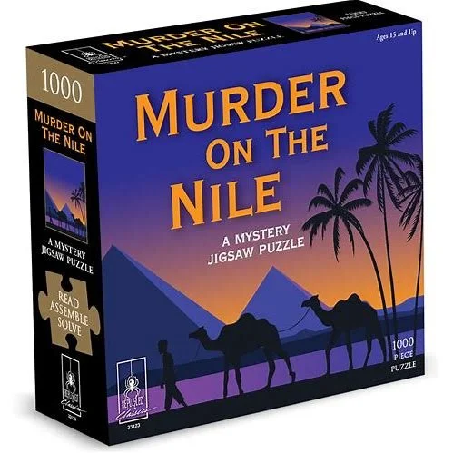 Murder by the Pyramids 1000 piece puzzle